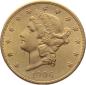 Preview: USA 20 Dollar 1906 S – Liberty Head Double Eagle – San Francisco
